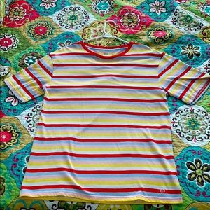 XL ZINE STRIPED T SHIRT